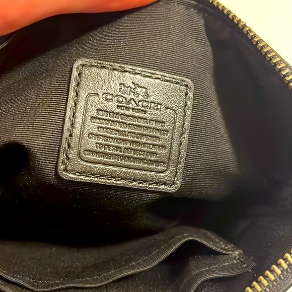Coach Corner Zip Wristlet - Picture 6 of 8